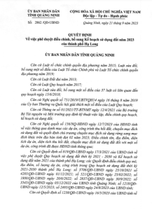 Phê duyệt điều chỉnh, bổ sung Kế hoạch sử dụng đất năm 2023 của thành phố Hạ Long  