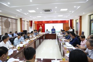 TT Thành uỷ làm việc về kết quả chương trình xây dựng NTM