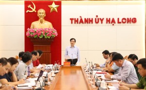 BTV Thành ủy nghe và cho ý kiến một số nội dung theo thẩm quyền