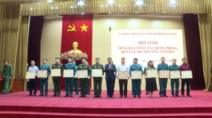  Tổng kết công tác Quốc phòng – Quân sự địa phương năm 2023