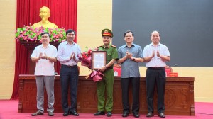 BTV Thành ủy làm việc với Đảng bộ Công an Thành phố