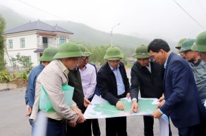 Đồng chí Bí thư Tỉnh ủy Nguyễn Xuân Ký kiểm tra thực địa một số dự án tại TP Hạ Long