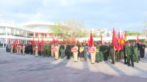 Công an thành phố ra quân thực hiện Đợt cao điểm tấn công, trấn áp tội phạm bảo đảm an ninh trật tự dịp Tết Nguyên đán 2024.