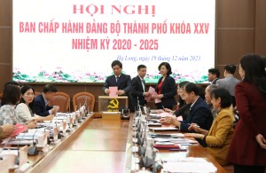 Lấy phiếu tín nhiệm đối với các đồng chí Phó Bí thư, Ủy viên BTV Thành ủy