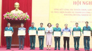 Tổng kết công tác tuyển quân năm 2023