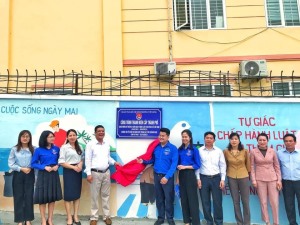 Lễ khánh thành công trình tranh bích hoạ phường Việt Hưng