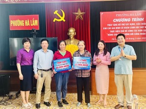 Phường Hà Lầm: hỗ trợ các hộ có hoàn cảnh đặc biêt khó khăn xây dựng, sửa chữa nhà  