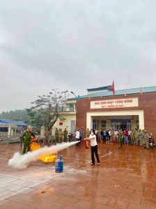 Phường Bãi Cháy tổ chức tập huấn, tuyên truyền công tác PCCC và CNCH năm 2023 