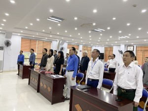 Đảng uỷ Phường Hồng Gai: sinh hoạt chuyên đề xây dựng Phường sáng xanh, sạch, đẹp, không rác thải, đảm bảo môi trường cảnh quan đô thị