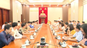 Thường trực Thành ủy: Tiếp Đoàn nghiên cứu thực tế lớp Cao cấp lý luận chính trị K69 A04