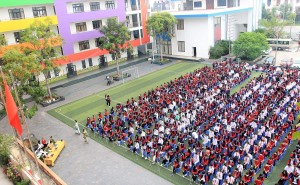 Trường TH,THCS và THPT Lê Thánh Tông:  Tuyên truyền với chủ đề “Tác hại của các loại ma túy mới trong học đường, an toàn giao thông”