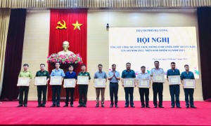TP Hạ Long: Tổng kết công tác PCTT-TKCN, Phòng cháy chữa cháy và cứu nạn, cứu hộ năm 2022