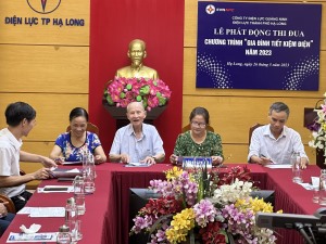 Điện lực TP Hạ Long phát động thi đua “Gia đình tiết kiệm điện” năm 2023