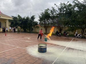 Xã Lê Lợi: Tuyên truyền phòng cháy chữa cháy