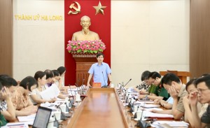 Ban chấp hành Đảng bộ Thành phố khóa XXV họp kỳ họp thứ 32