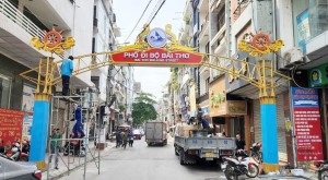 Phố đi bộ Bài Thơ sẽ được khai trương vào tối ngày 23/6