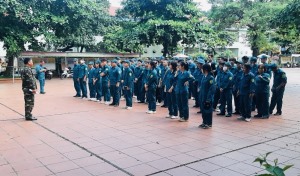 Ban Chỉ huy Quân sự phường Cao Thắng tham gia huấn luyện lực lượng Dân quân năm 2023, Cụm phường Hà Lầm, phường Cao Thắng, phường Hà Trung