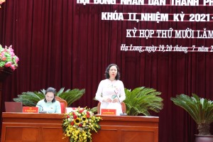 Kỳ họp thứ 15 HĐND Thành phố khoá II: Phiên chất vấn và trả lời chất vấn dân chủ, thẳng thắn, trách nhiệm