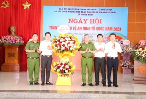 Ngày hội Toàn dân bảo vệ ANTQ xã Thống Nhất