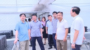 BTV Thành ủy làm việc với Đảng ủy xã Lê Lợi và Thống Nhất
