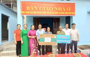 Phường Bãi Cháy bàn giao nhà cho hộ gia đình khó khăn