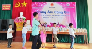 Vui Tết Trung Thu cùng các em thiếu nhi xã Đồng Lâm