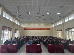 Đảng bộ xã Thống Nhất tổ chức Hội nghị sinh hoạt Đảng bộ đợt 2 năm 2023