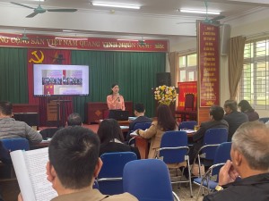 Phường Giếng Đáy triển khai đăng ký mô hình "Dân vận khéo", "Học và làm theo Bác" và tập huấn nghiệp vụ công tác Đảng
