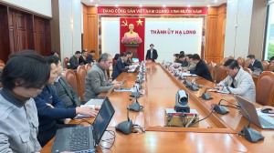 Thường trực Thành ủy: Giao ban công tác tuần từ 15 đến ngày 21/01/2024