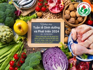 Tuần lễ “Dinh dưỡng và phát triển” năm 2024