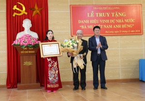 TP Hạ Long: Truy tặng danh hiệu “Bà mẹ Việt Nam anh hùng”