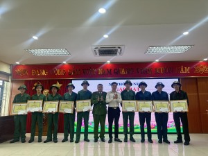 Xã Thống Nhất gặp mặt thanh niên chuẩn bị nhập ngũ