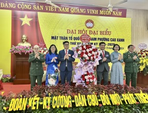 Đại hội đại biểu Mặt trận Tổ quốc phường Cao Xanh lần thứ XII nhiệm kỳ 2024 – 2029 thành công tốt đẹp