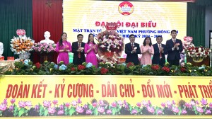 MTTQ phường Hồng Gai: Đại hội đại biểu lần thứ XIII, nhiệm kỳ 2024 - 2029