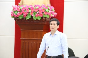 Ban Thường vụ Thành ủy nghe và cho ý kiến vào báo cáo kết quả công tác quý I, nhiệm vụ trọng tâm quý II năm 2024