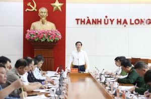 Giao ban công tác nội chính, phòng chống tham nhũng, lãng phí và cải cách tư pháp Quý I
