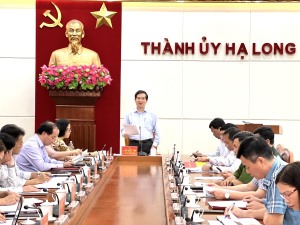 Đảng bộ TP Hạ Long tổ chức hội nghị Ban Chấp hành lần thứ 47, khóa XXV, nhiệm kỳ 2020-2025
