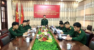 Sơ kết 3 năm thực hiện Nghị quyết số 03-NQ/TU ngày 23/3/2021 của BTV Tỉnh ủy về công tác quốc phòng địa phương