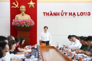 Chậm nhất đến 10/5/2024, sẽ khởi công các hạng mục xử lý, khắc phục ngập úng tại các khu đô thị thuộc 2 phường Yết Kiêu, Cao Xanh