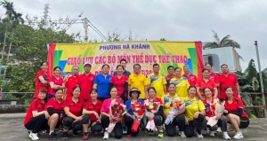 Phường Hà Khánh: Sôi nổi các hoạt động thể thao dịp Lễ 30/4 và 1/5