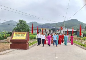 Nhân rộng các tuyến đường văn minh, kiểu mẫu