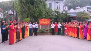 Phường Cao Xanh: Khánh thành tuyến đường hoa