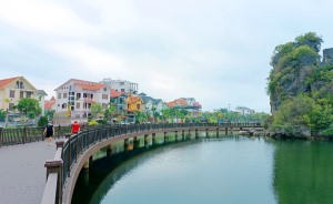 Không gian đi bộ, check-in lãng mạn