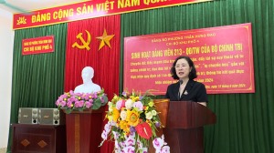 Chi bộ khu 4, phường Trần Hưng Đạo: Sinh hoạt đảng viên 213.